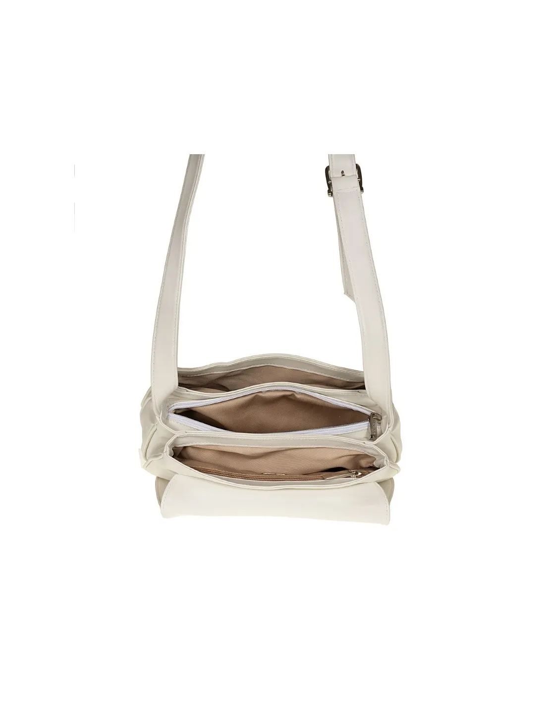 Borsa in pelle morbida, con patta