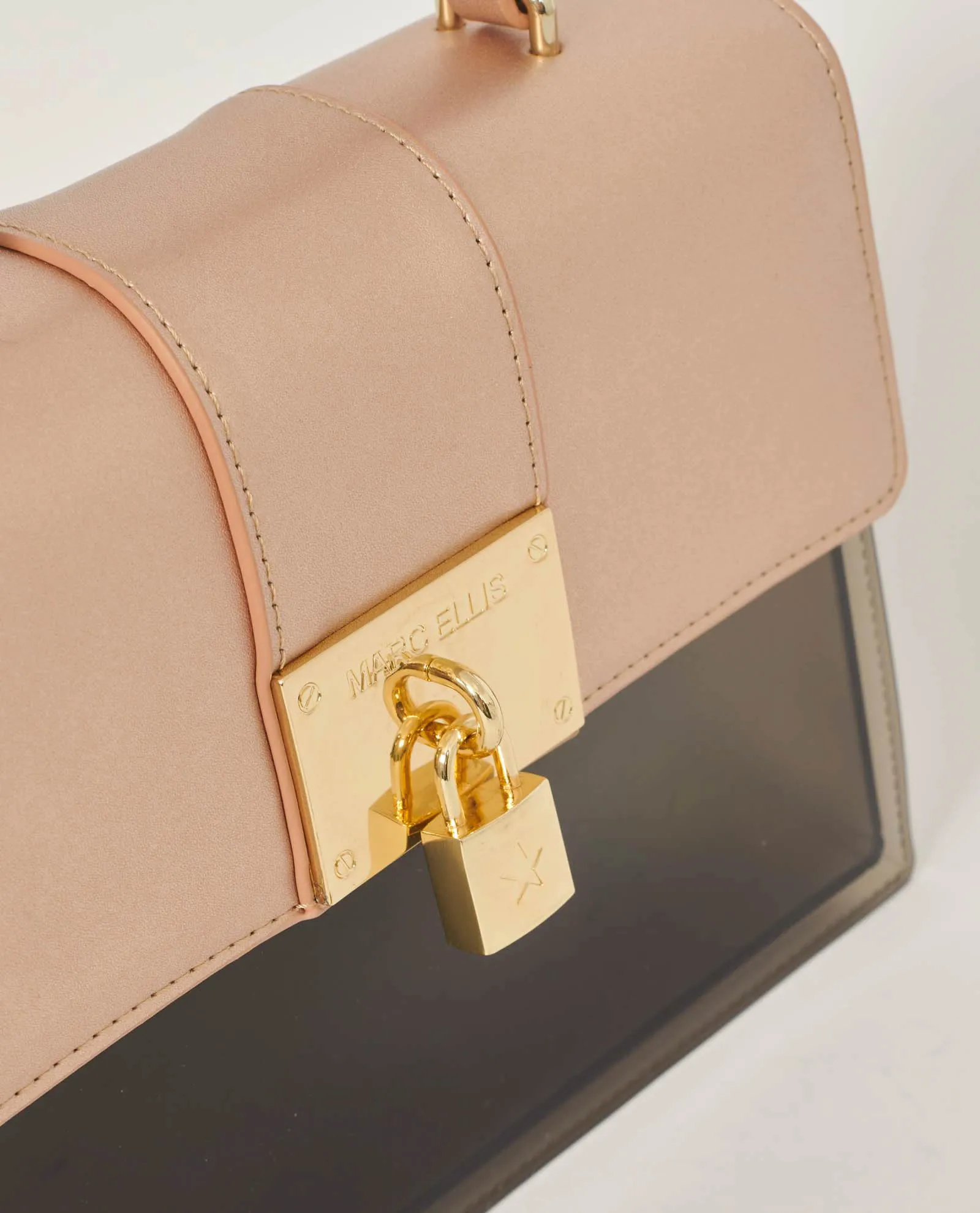 Borsa Moon di Marc Ellis con charm a lucchetto