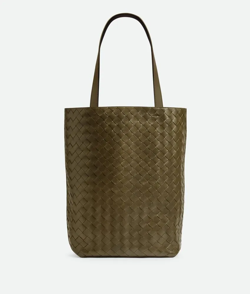 Borsa tote North-South Intrecciato piccola 