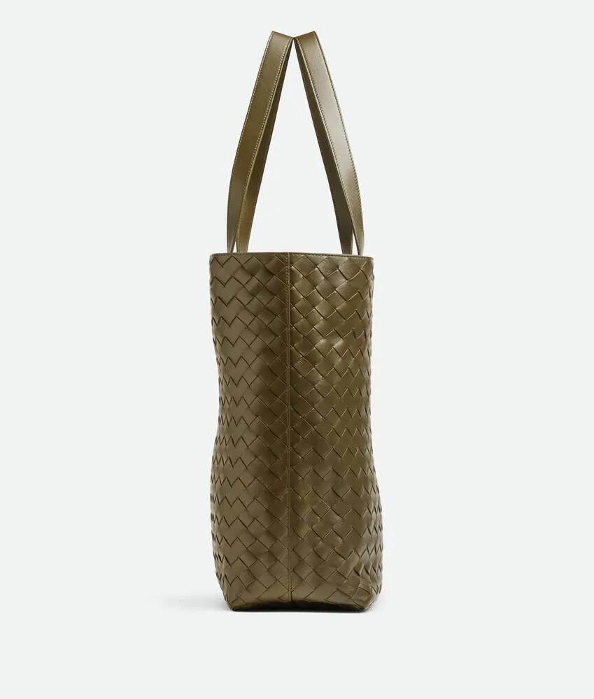 Borsa tote North-South Intrecciato piccola 