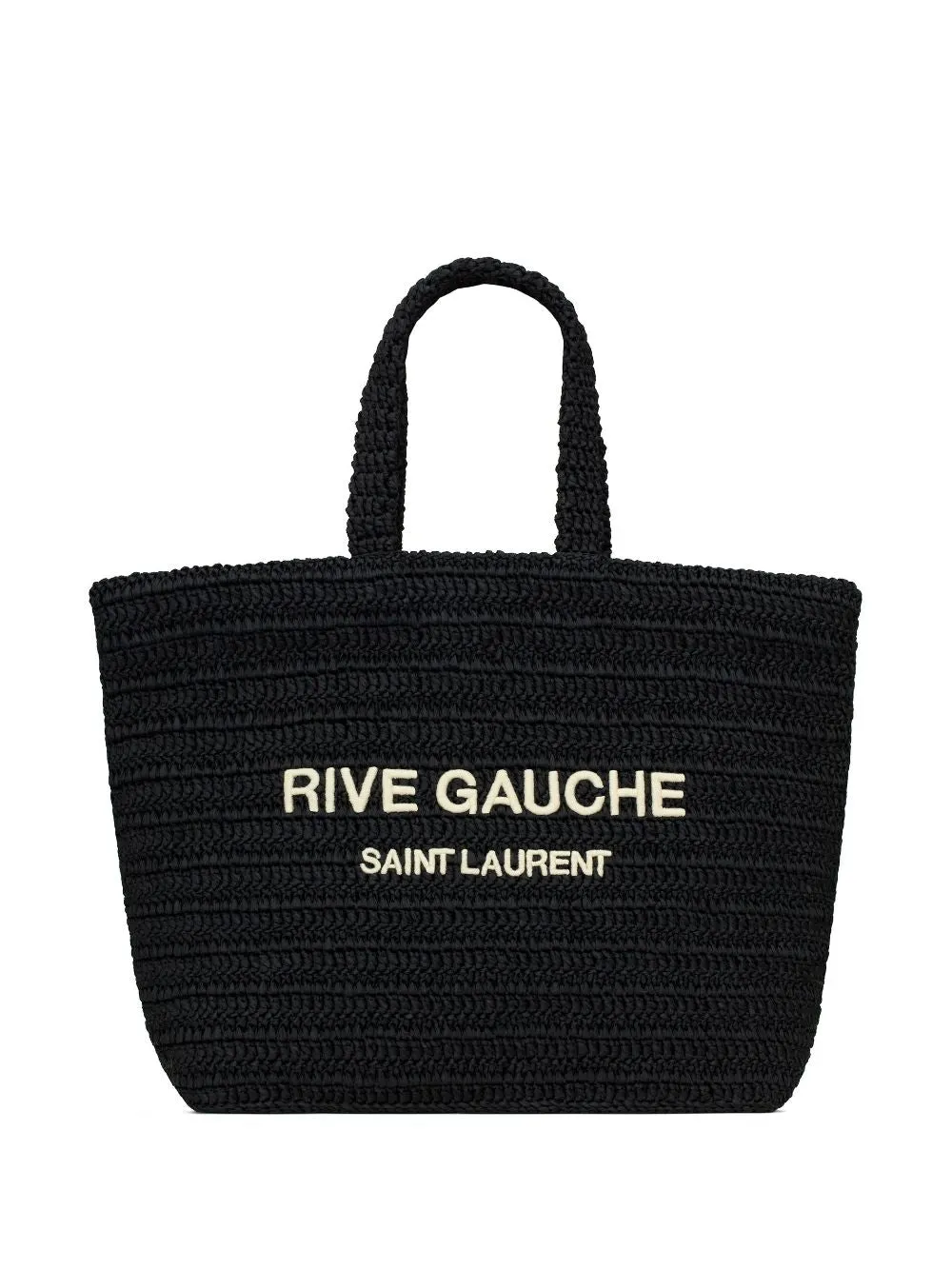Borsa tote Rive Gauche con ricamo