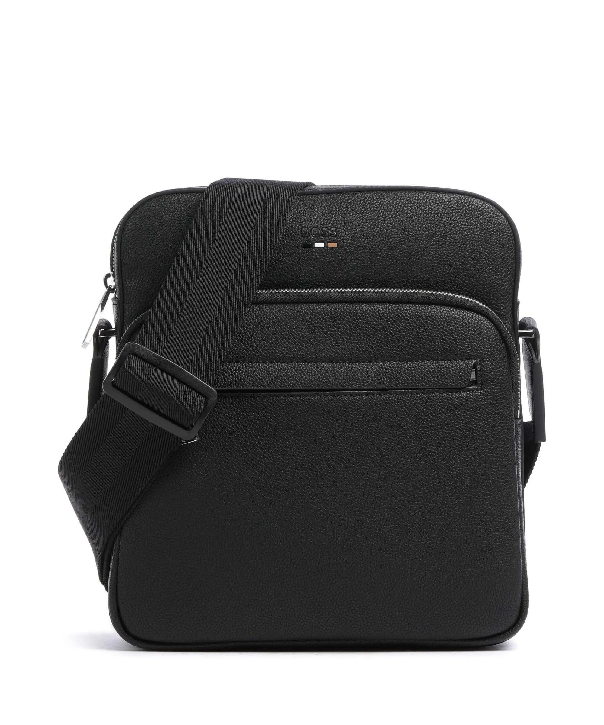  BOSS Ray Borsa a tracolla pelle sintetica nero  