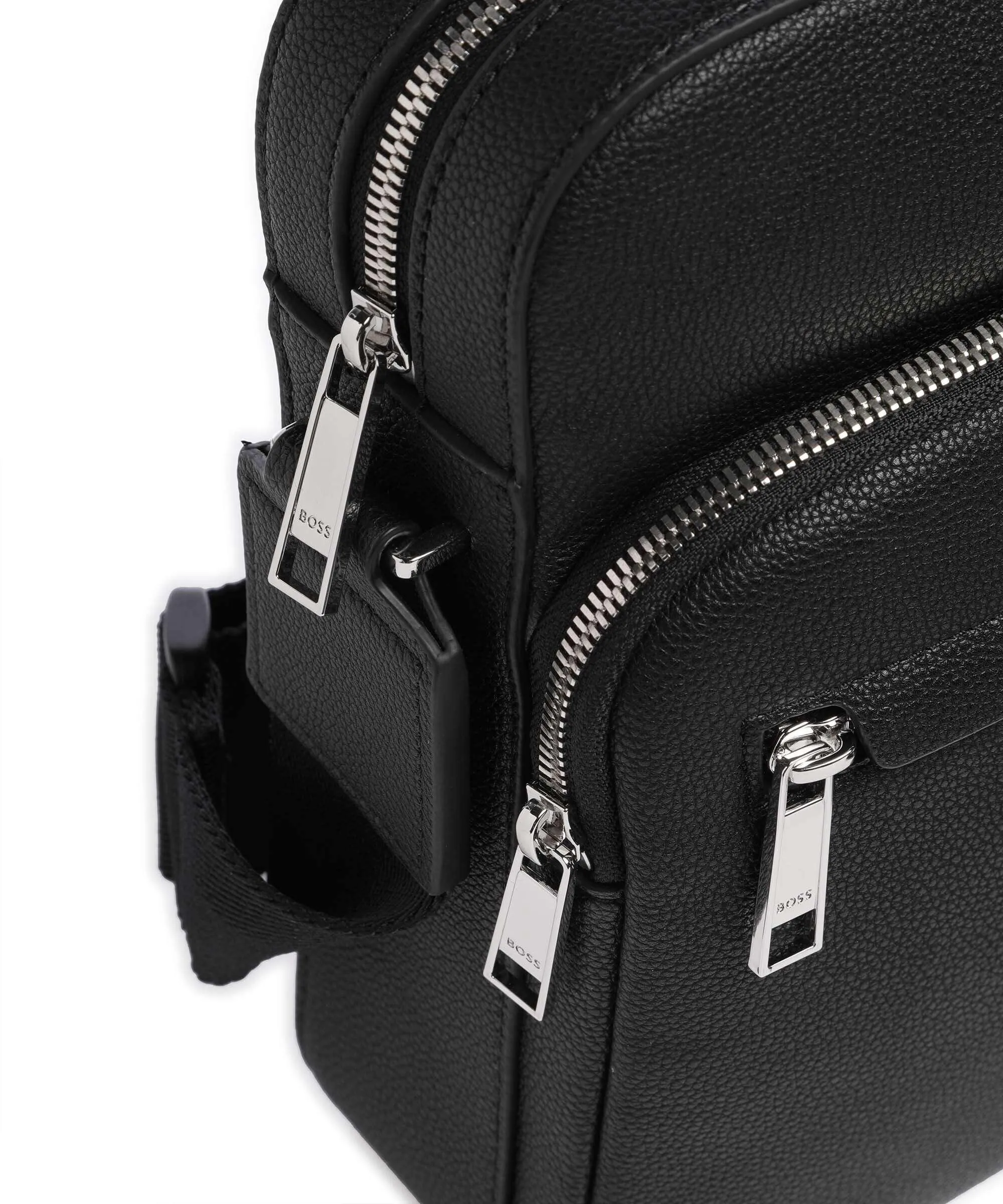  BOSS Ray Borsa a tracolla pelle sintetica nero  