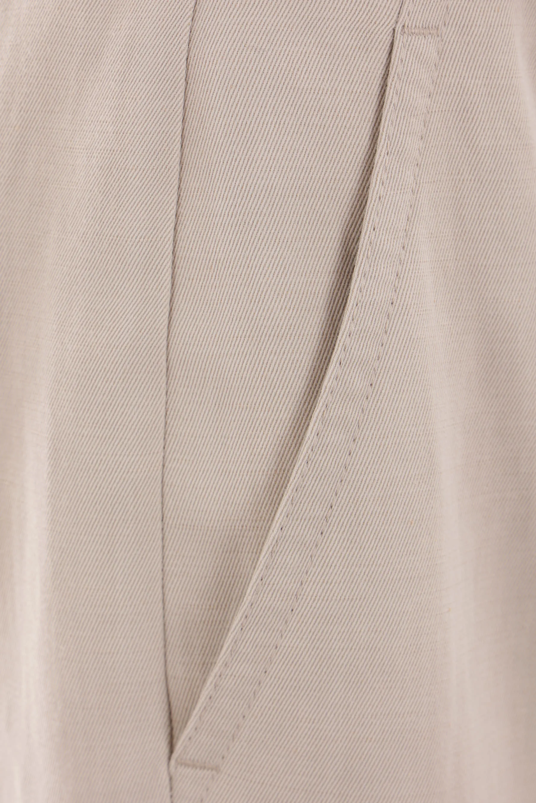 BRUNELLO CUCINELLI pantalone cropped in misto lino