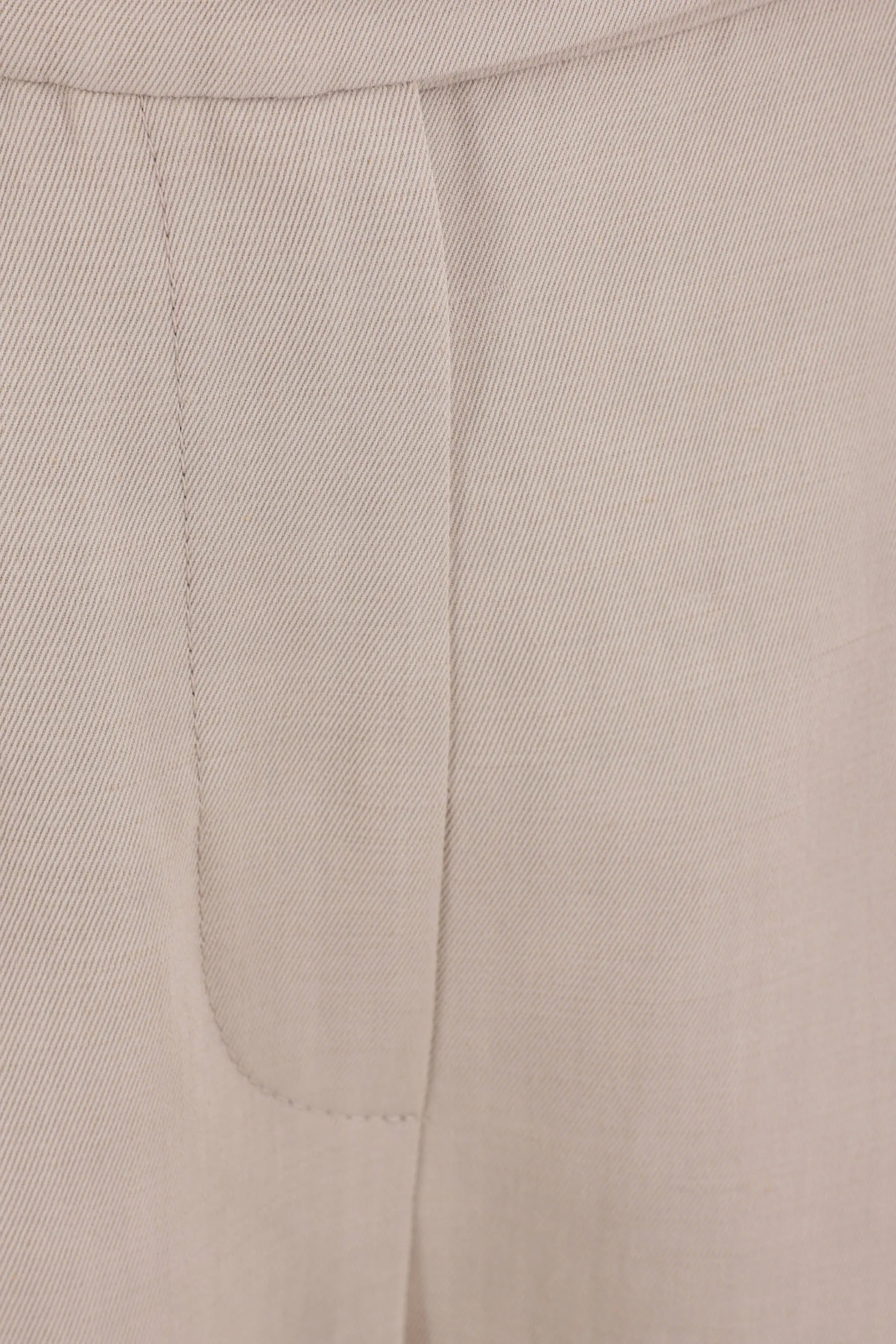 BRUNELLO CUCINELLI pantalone cropped in misto lino