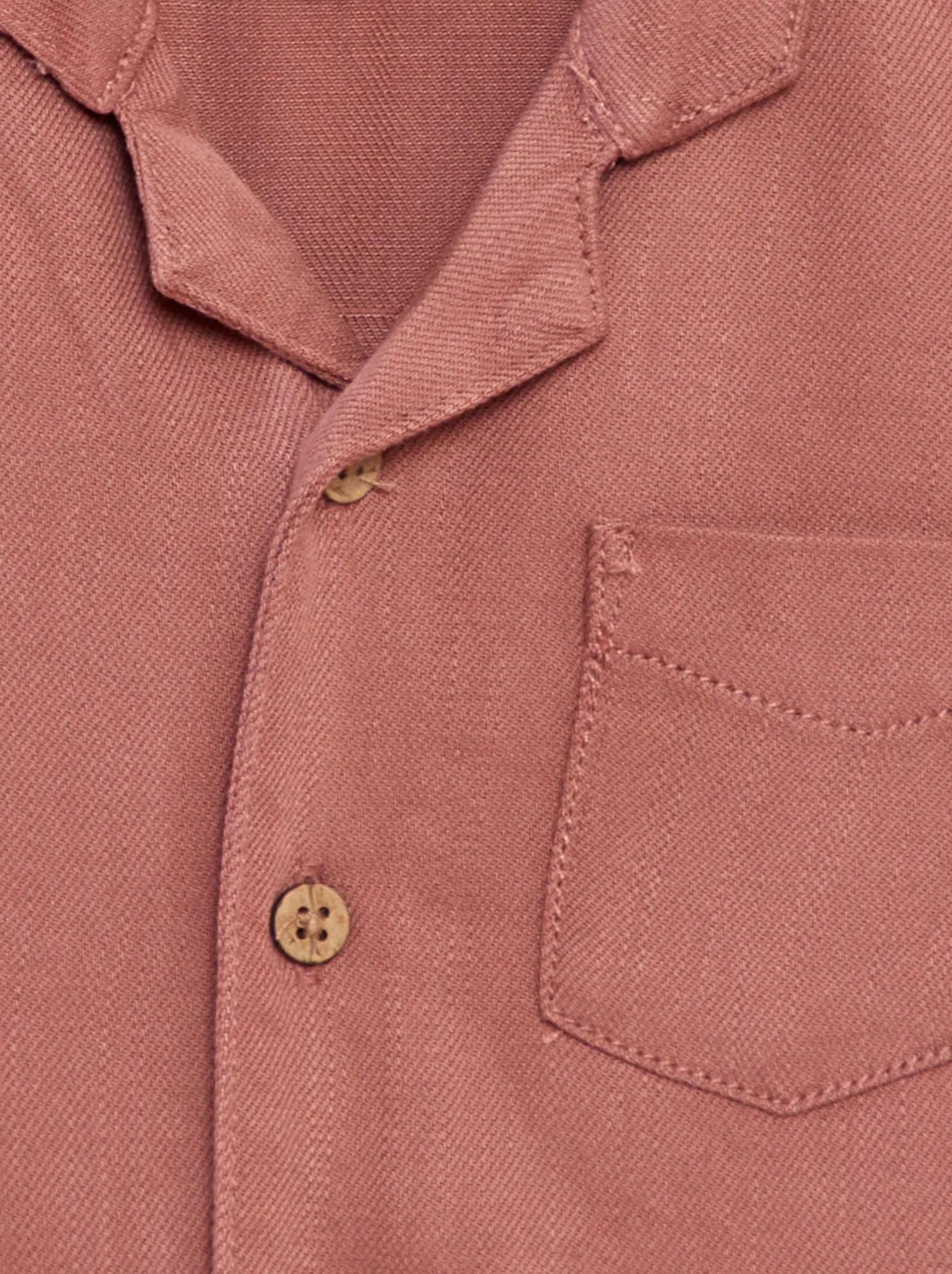 Camicia a maniche corte - MARRONE