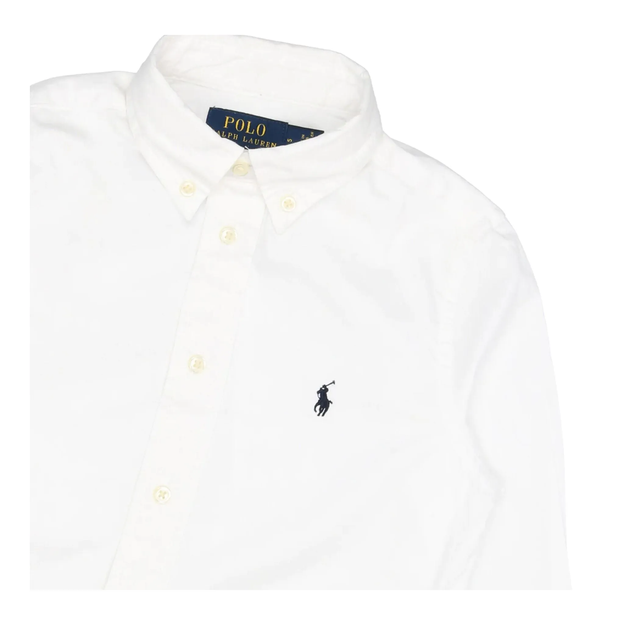 Camicia bianca da bambino in cotone oxford