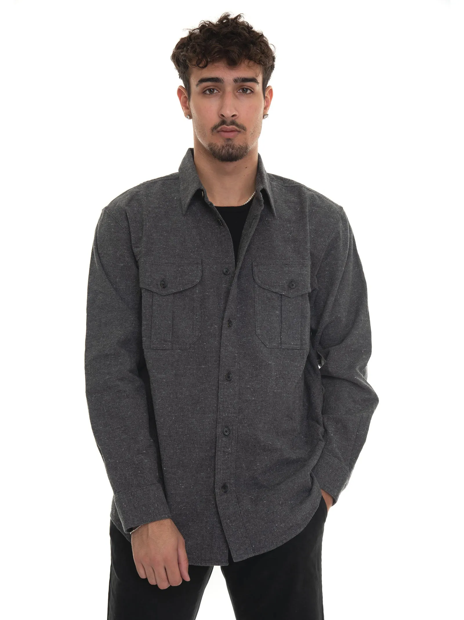 Camicia casual Antracite Filson Uomo