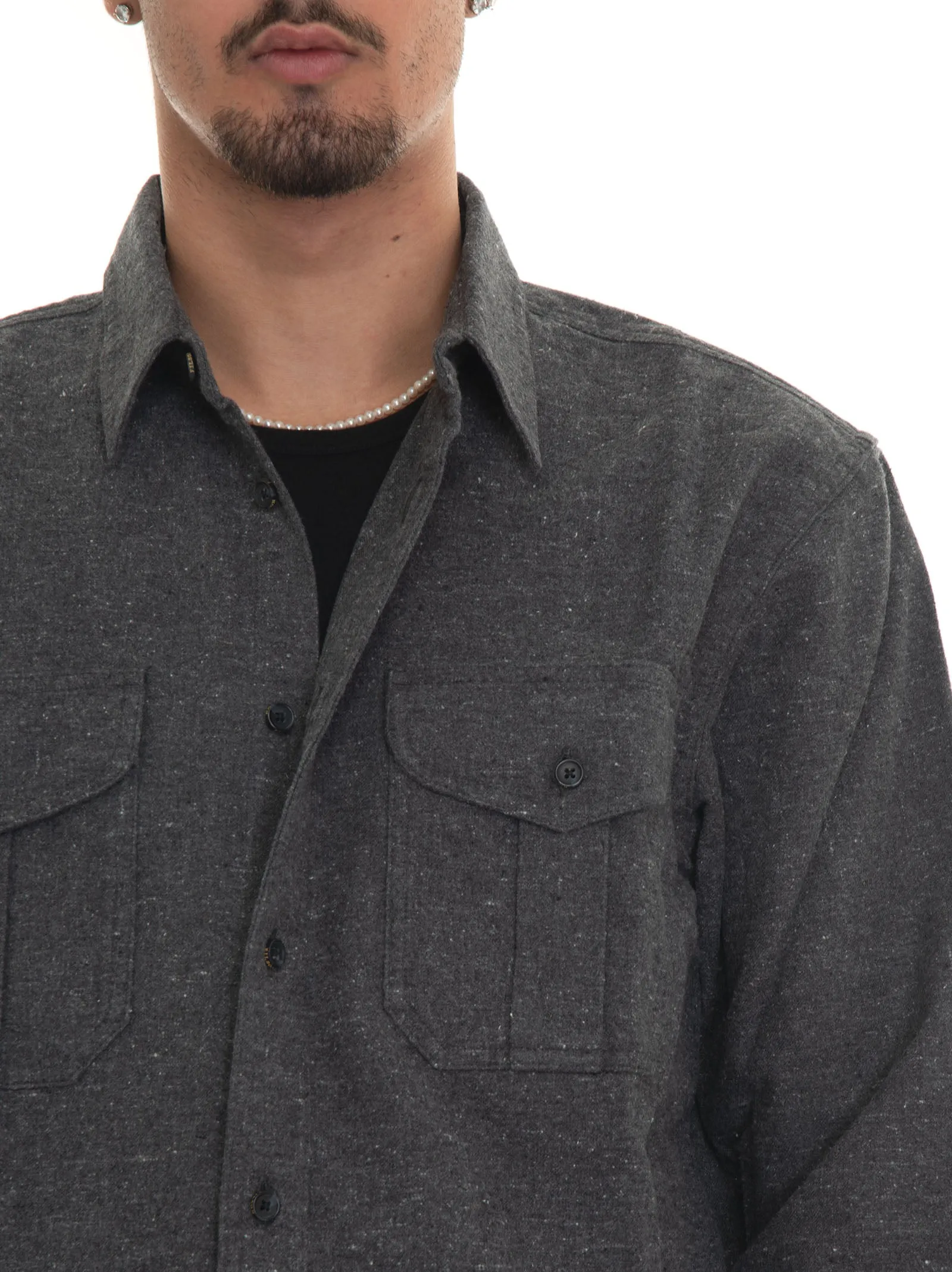 Camicia casual Antracite Filson Uomo