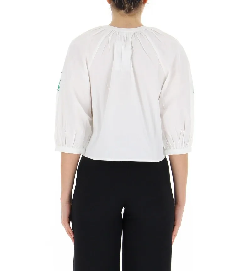 Camicia con ricami