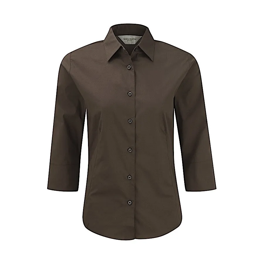 Camicia da sartoria maniche a 3/4 | personalizzabile con il tuo logo