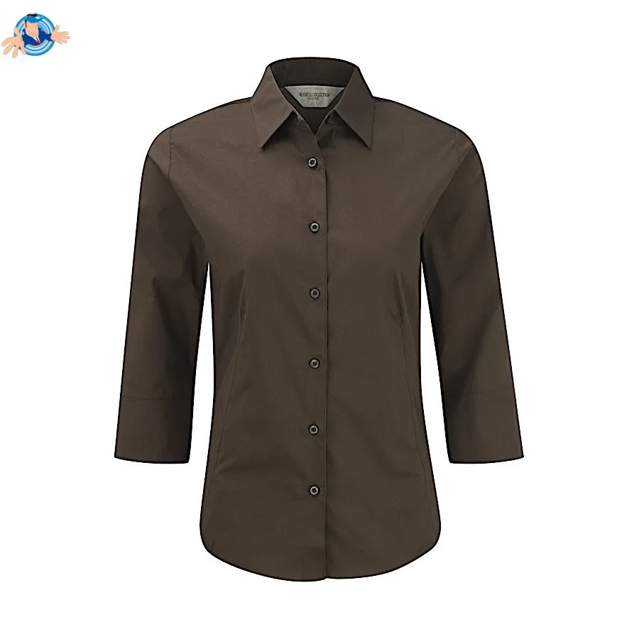 Camicia da sartoria maniche a 3/4 | personalizzabile con il tuo logo