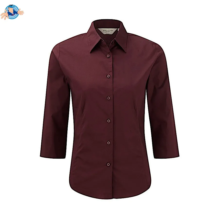 Camicia da sartoria maniche a 3/4 | personalizzabile con il tuo logo