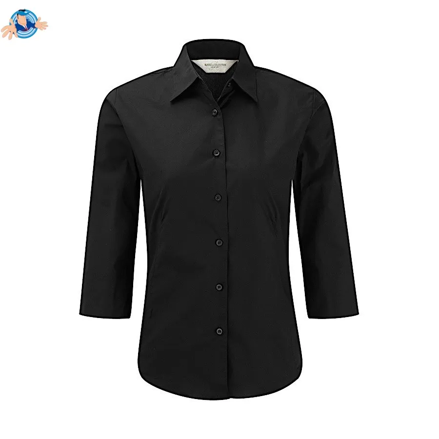 Camicia da sartoria maniche a 3/4 | personalizzabile con il tuo logo