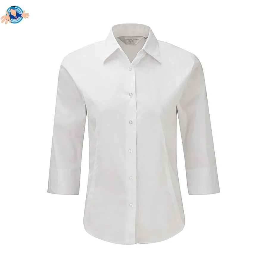 Camicia da sartoria maniche a 3/4 | personalizzabile con il tuo logo