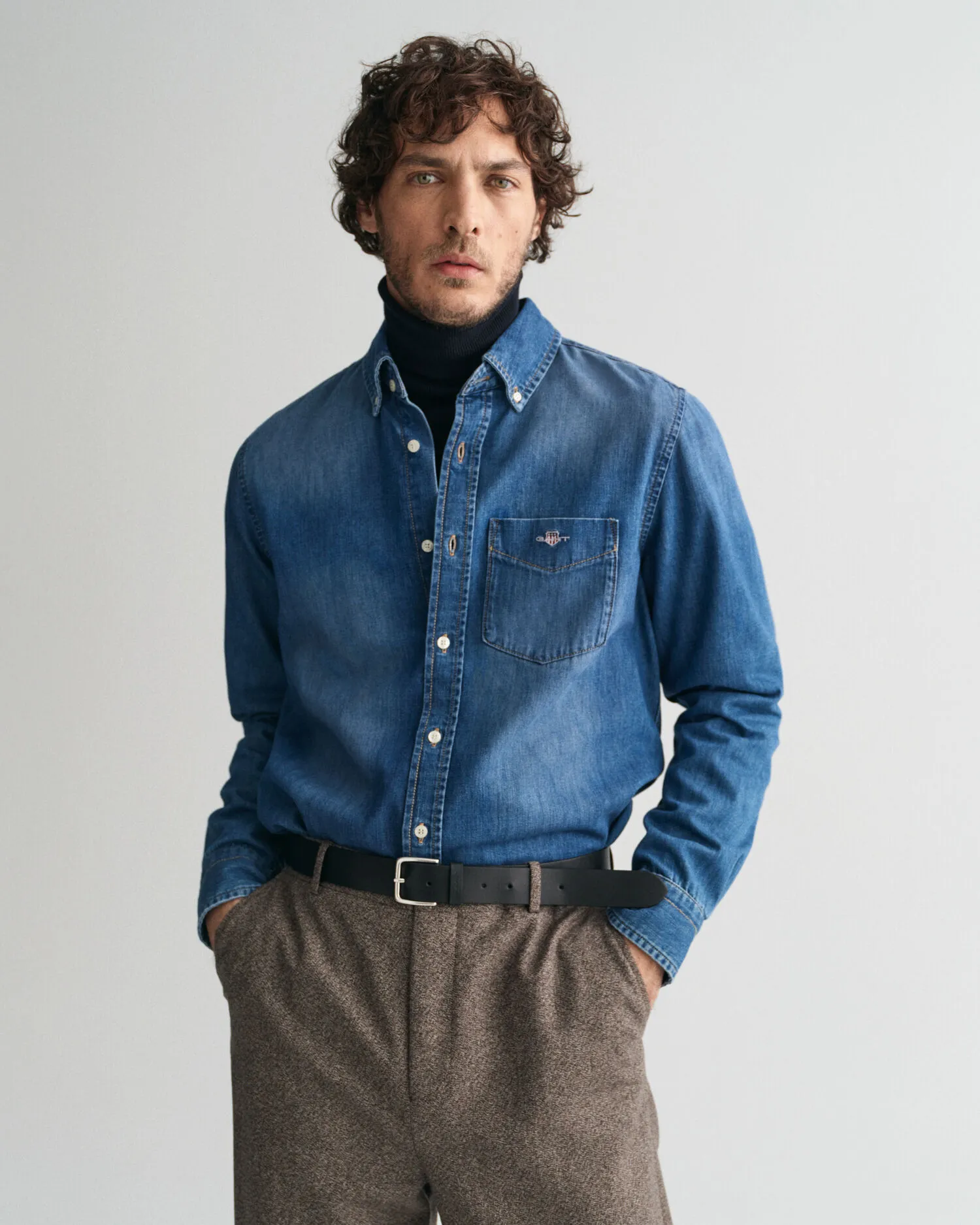 Camicia di jeans regular fit    