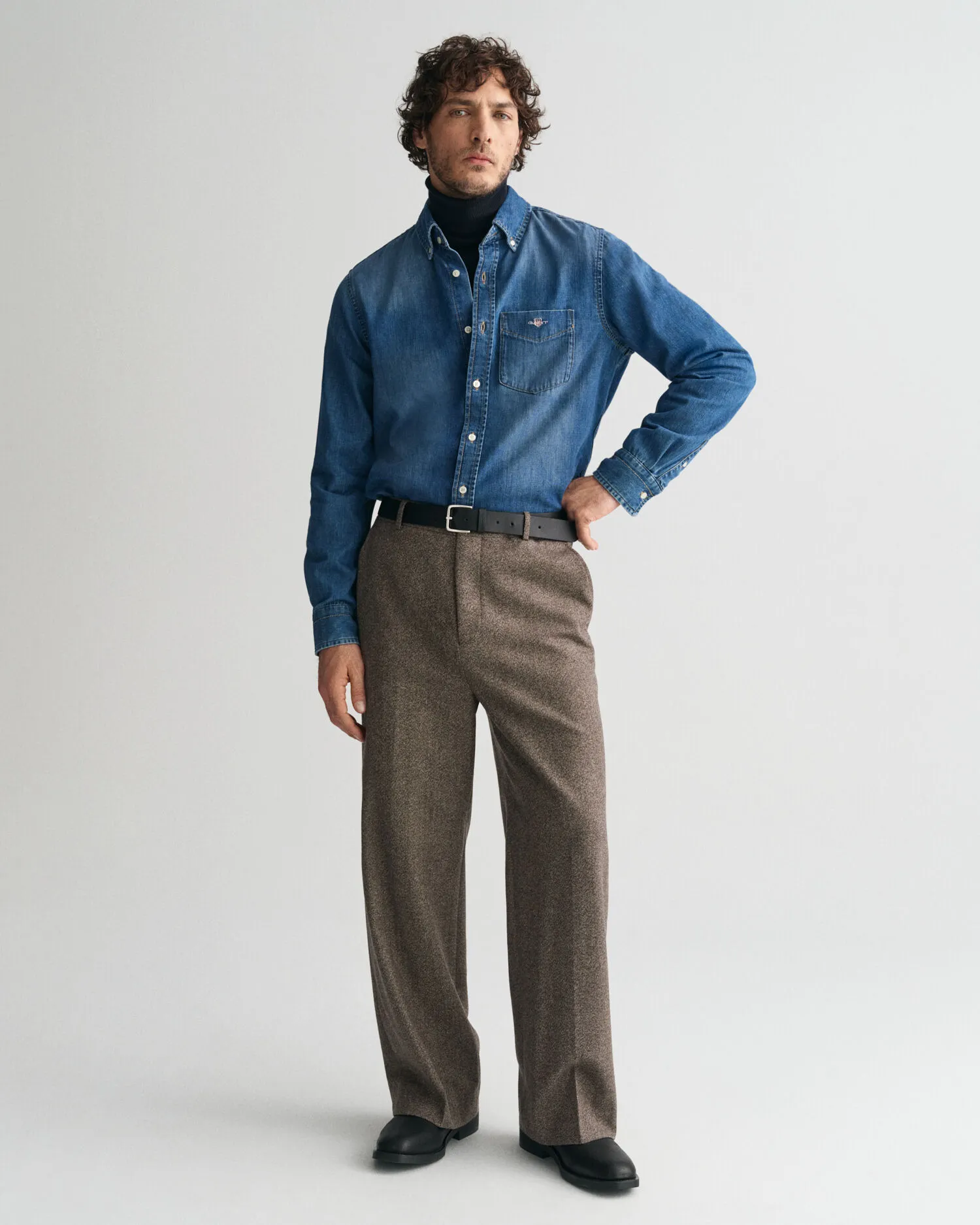 Camicia di jeans regular fit    