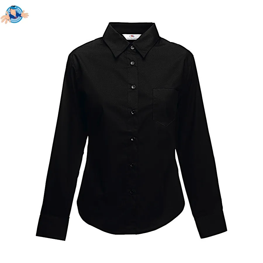Camicia donna maniche lunghe | personalizzabile con il tuo logo