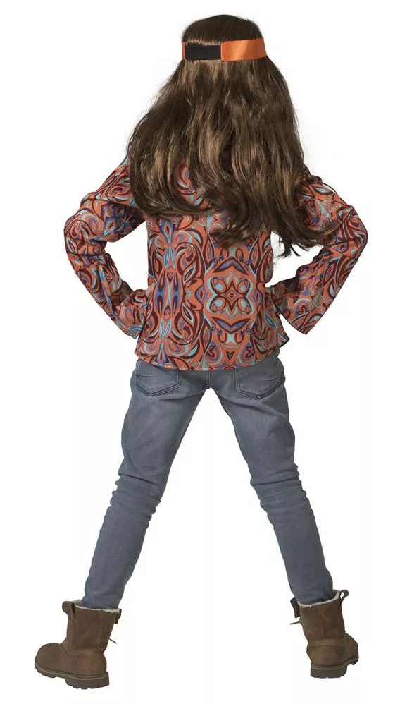 Camicia hippie Costume da ragazzo Marvin