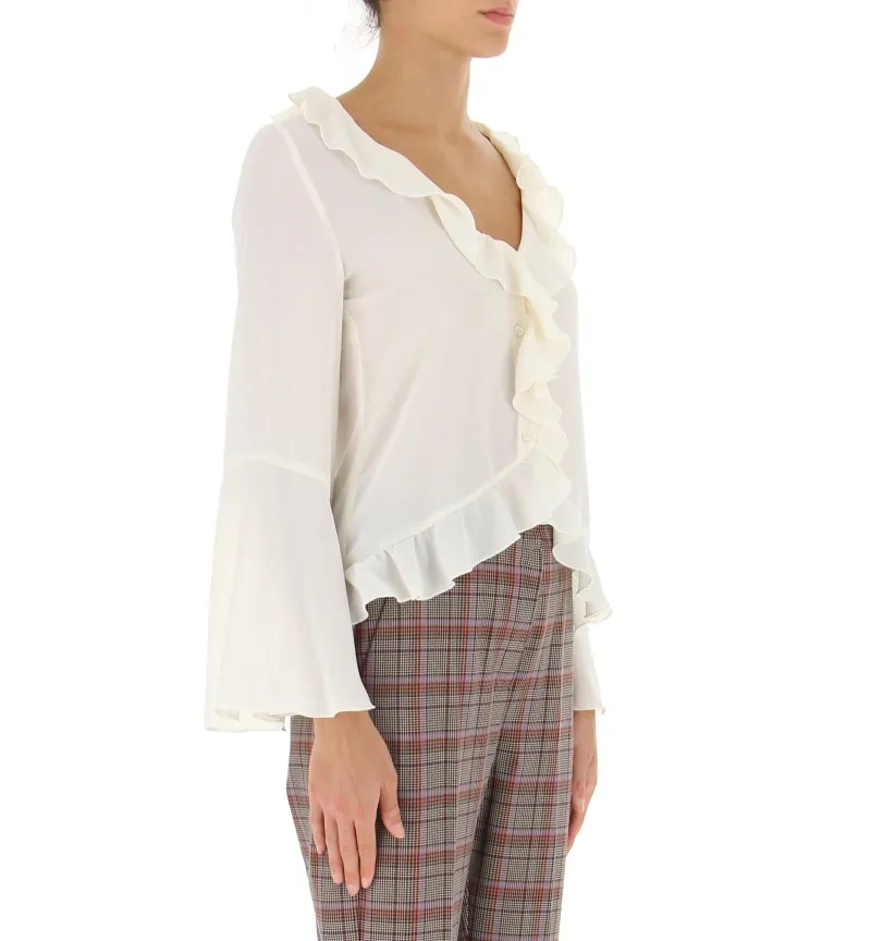 Camicia in georgette