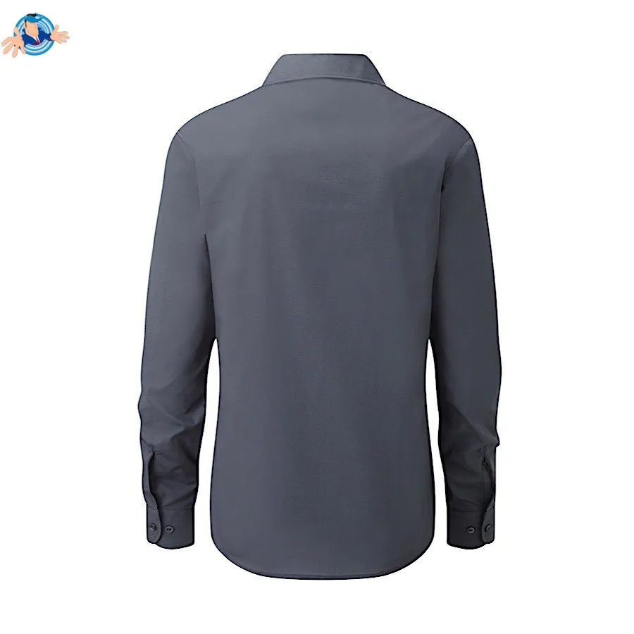 Camicia popeline maniche lunghe | personalizzabile con il tuo logo