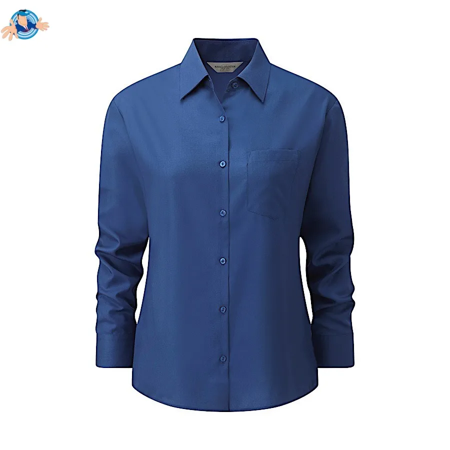 Camicia popeline maniche lunghe | personalizzabile con il tuo logo