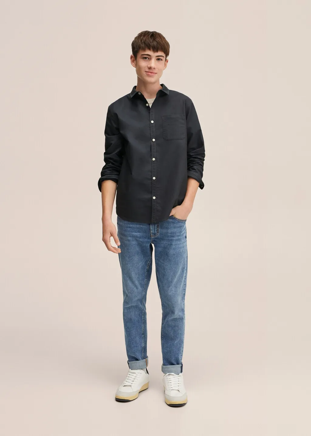 Camicia regular fit cotone