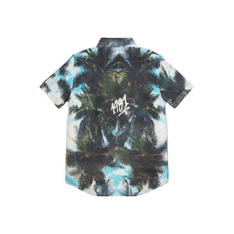 CAMICIA STAMPA ALL OVER PER BAMBINI GUESS