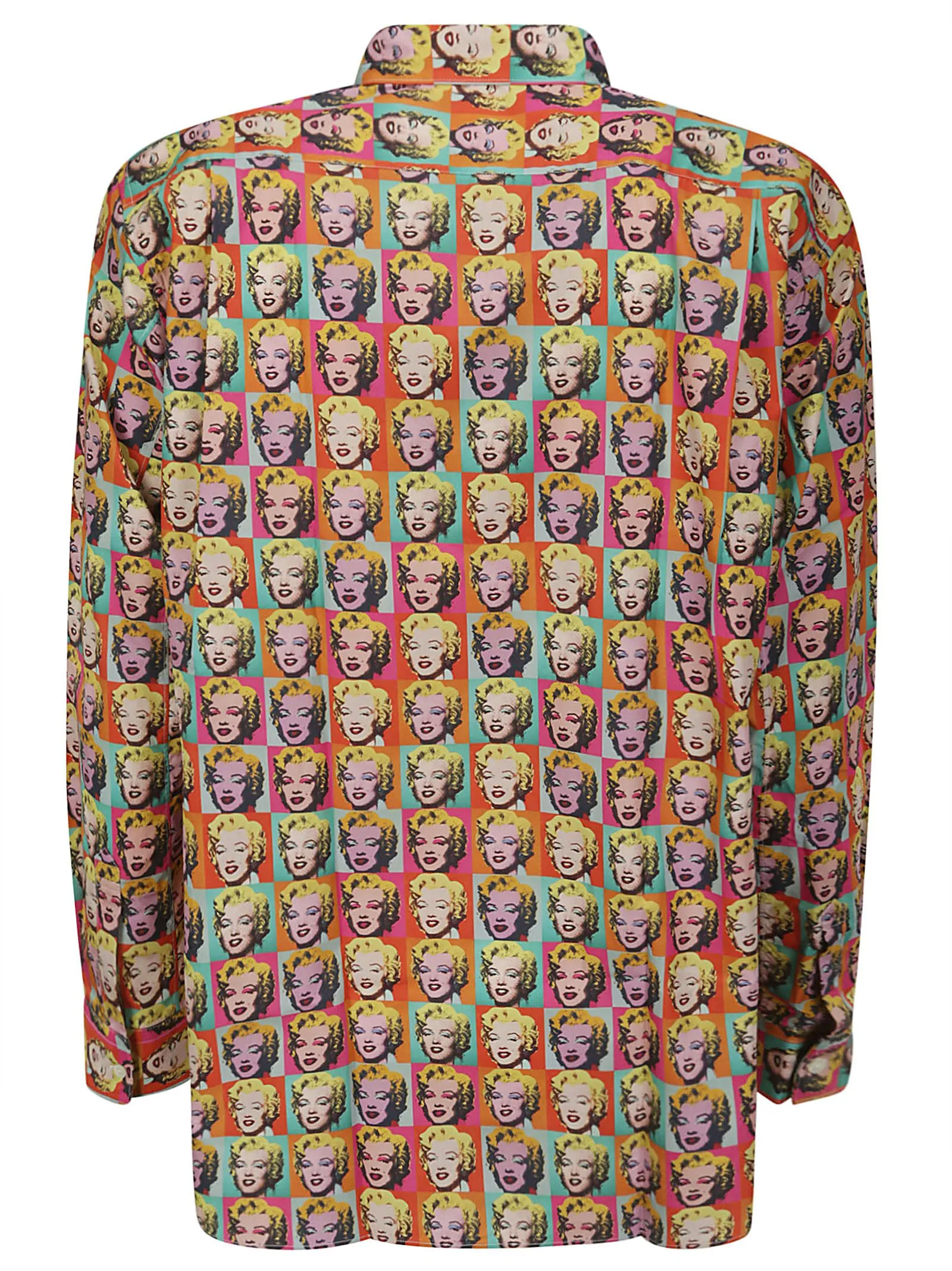 Camicia stampata - Cotton Printed Poplin With Full Print C Andy Warho
