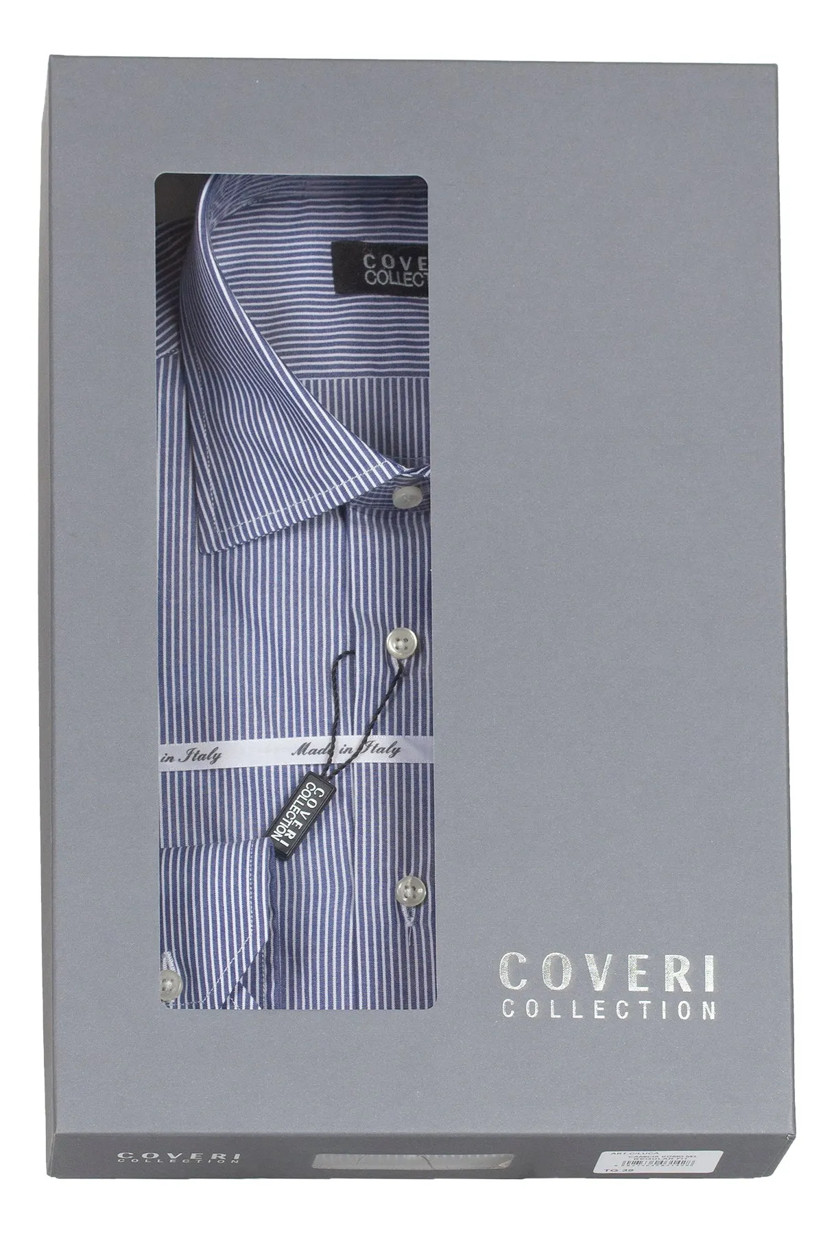 Camicia uomo Made in Italy rigata
