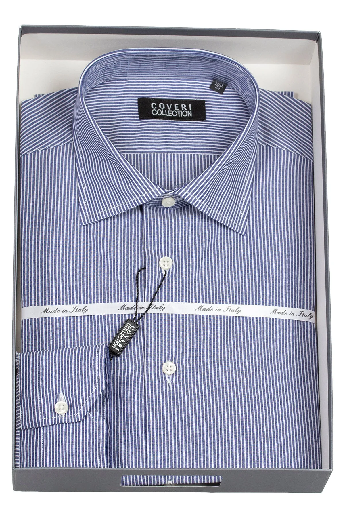 Camicia uomo Made in Italy rigata