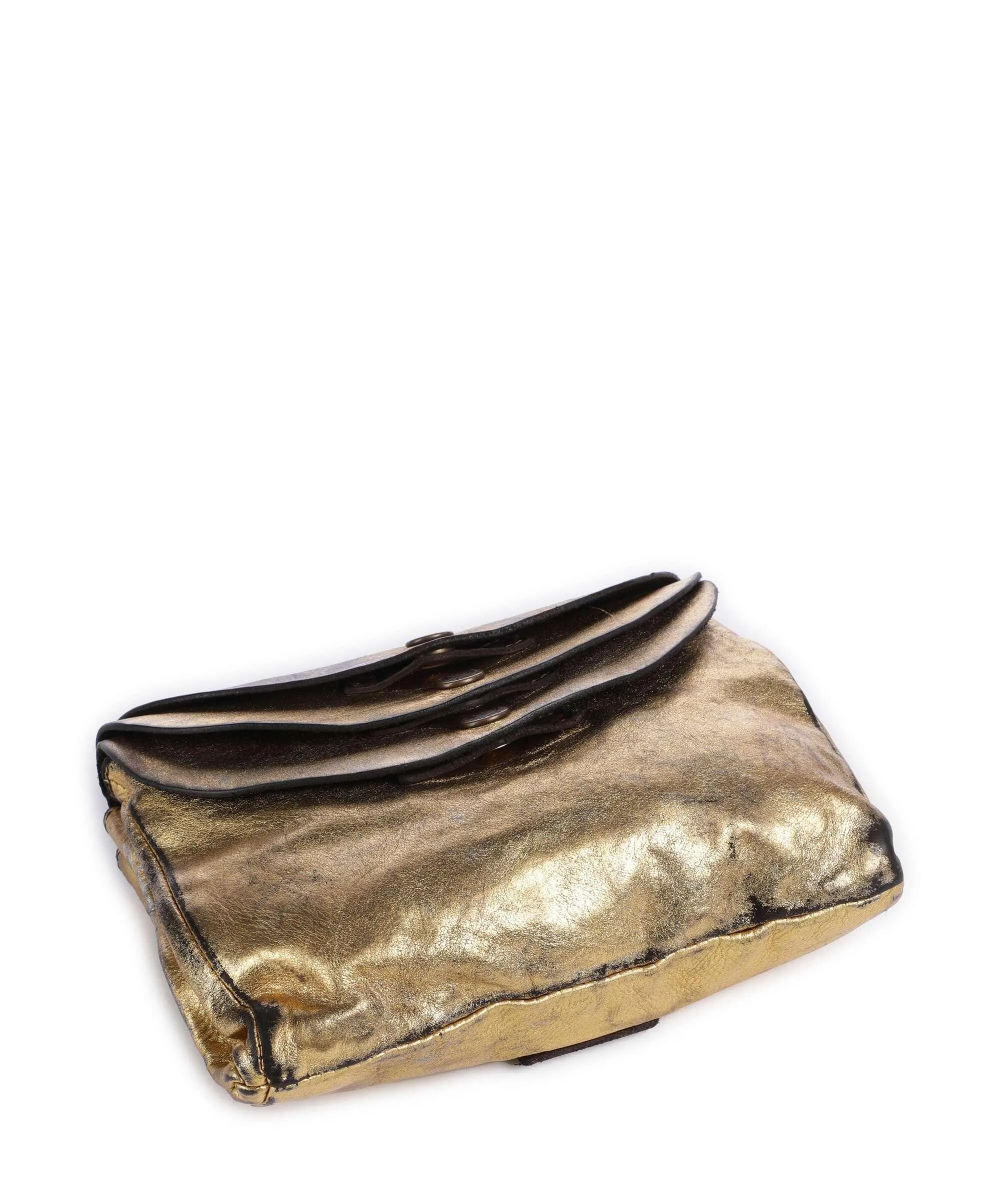  Campomaggi Borsa a tracolla pelle bovina oro  