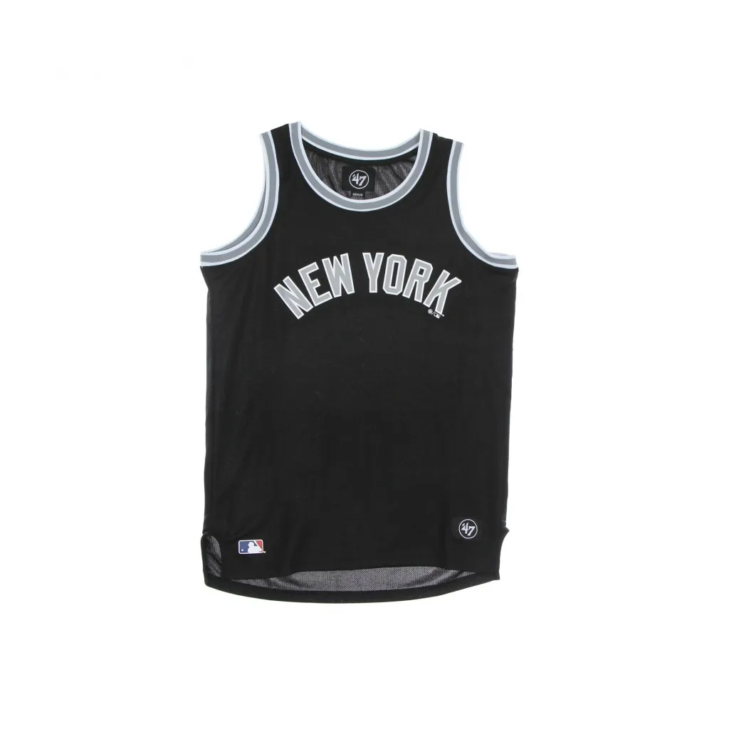 CANOTTA TIPO BASKET UOMO MLB GRAFTON TANK NEYYAN JET BLACK