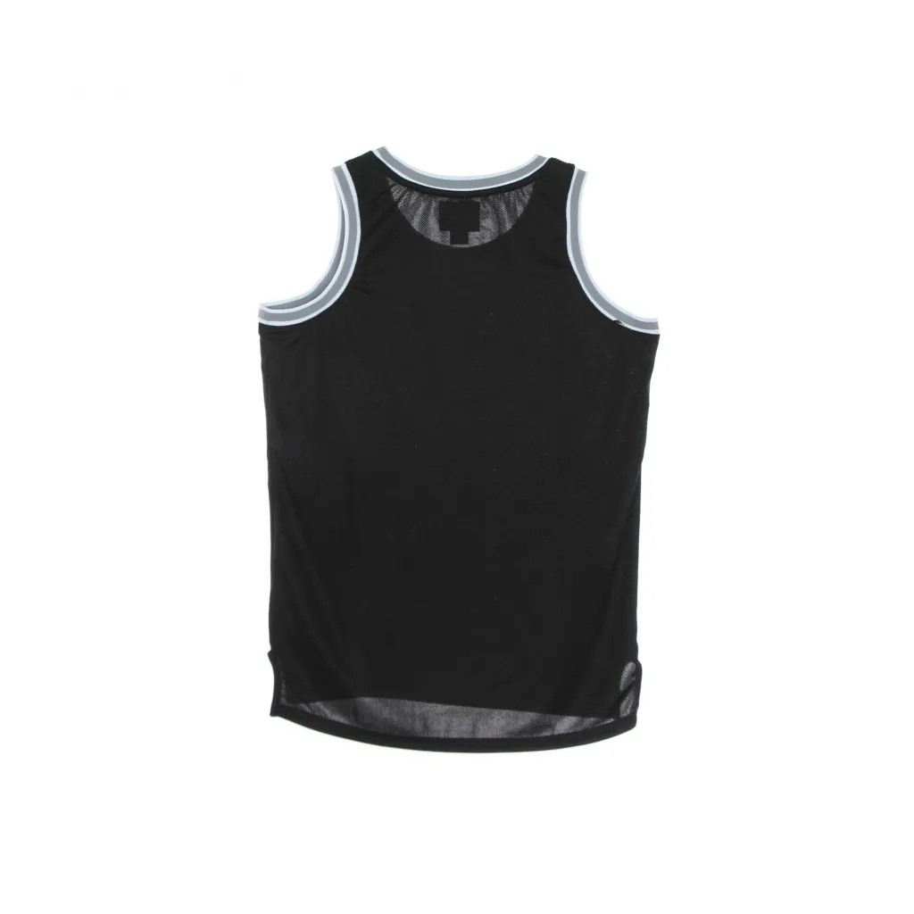 CANOTTA TIPO BASKET UOMO MLB GRAFTON TANK NEYYAN JET BLACK