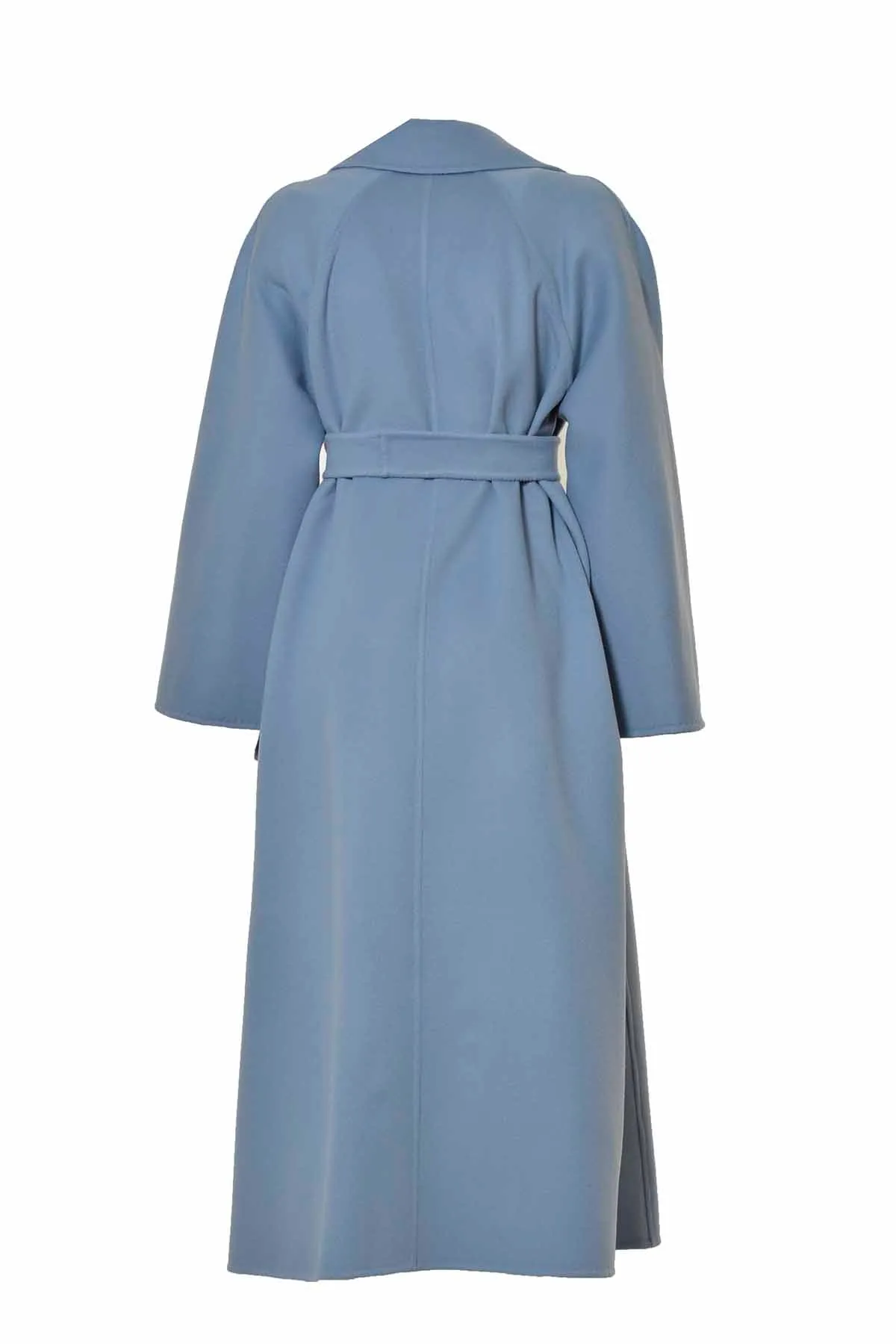 Cappotto Cadmio in lana e cachemire azzurro Max Mara