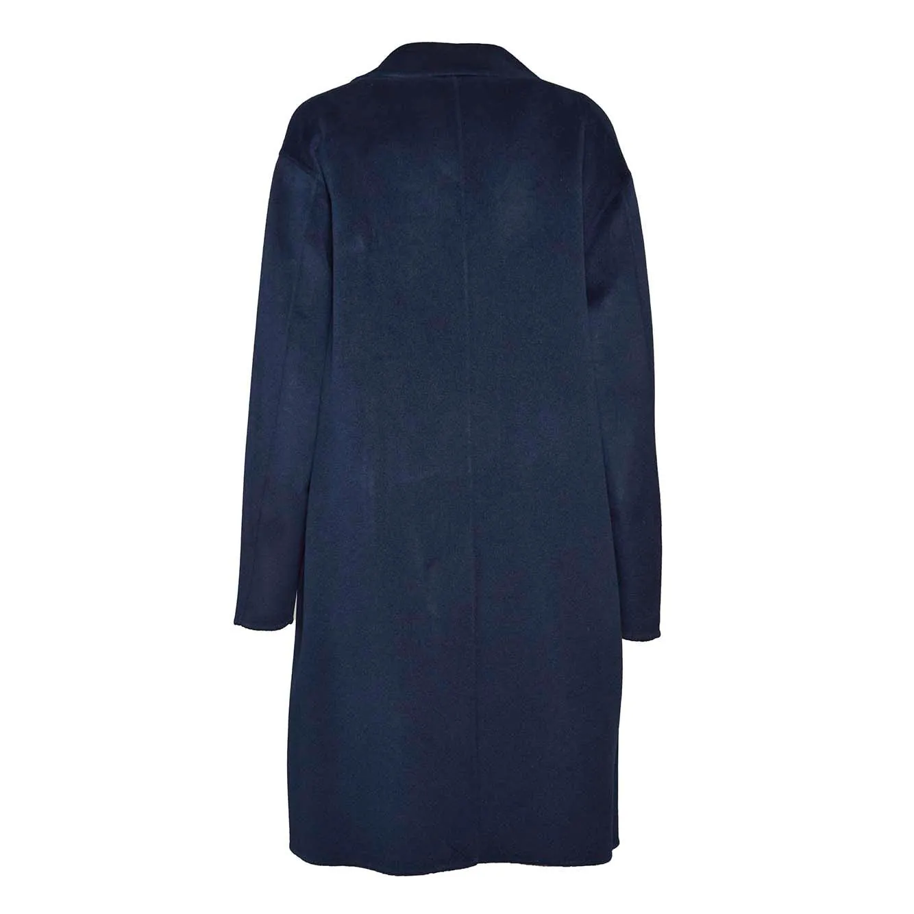 Cappotto Coat monopetto in lana vergine nero S Max Mara