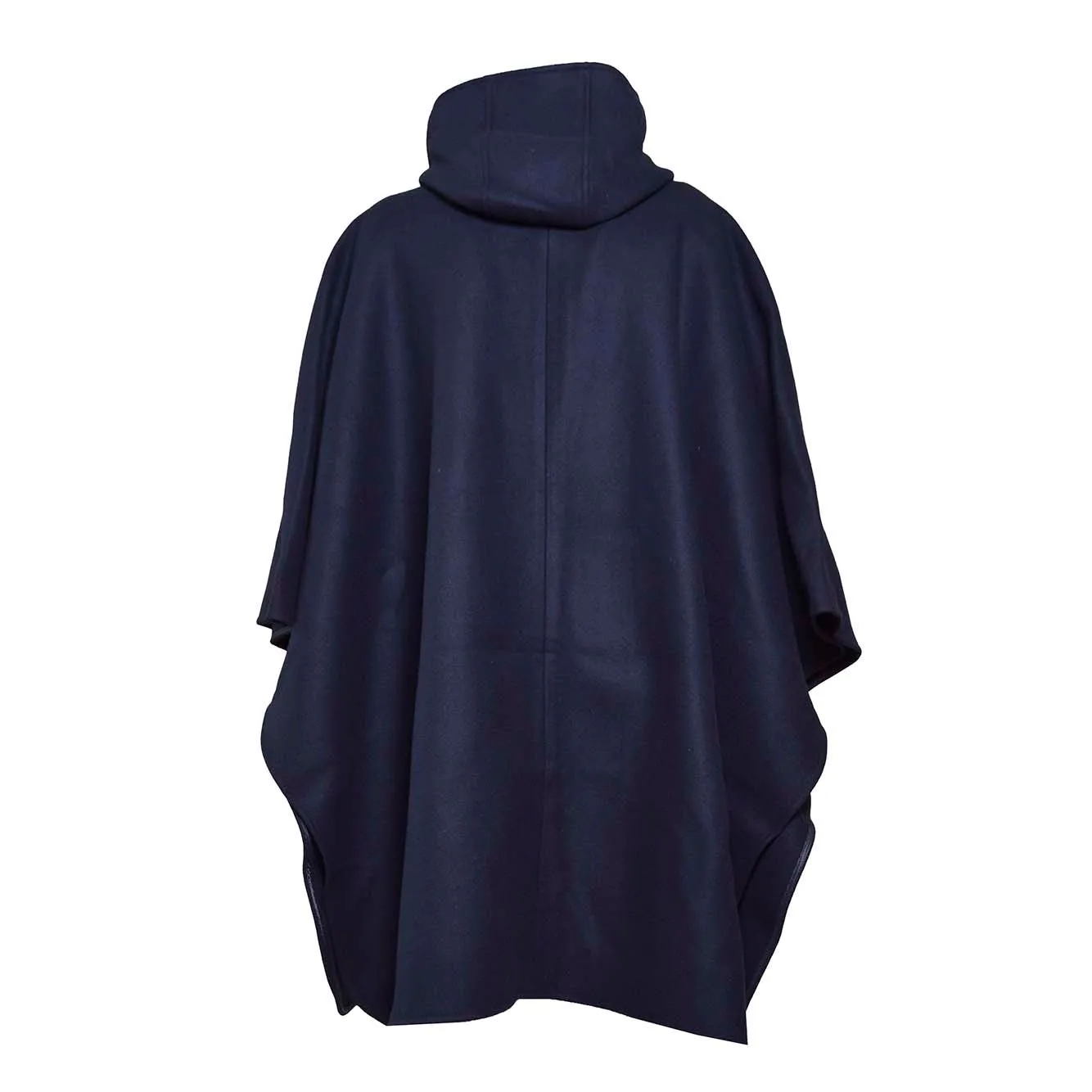 Cappotto di lana blu con cappuccio Chloè Junior