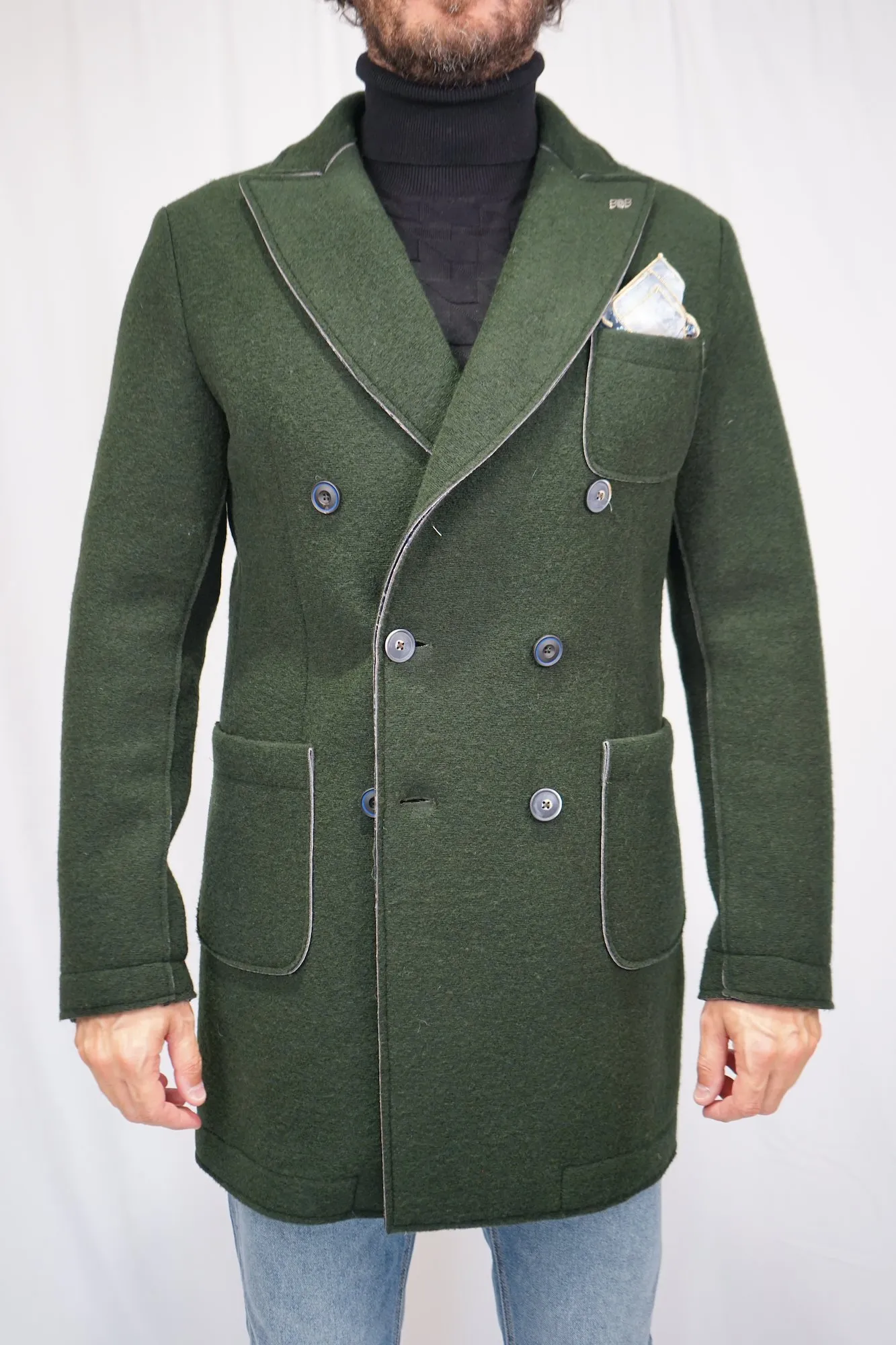 Cappotto doppiopetto Bob
