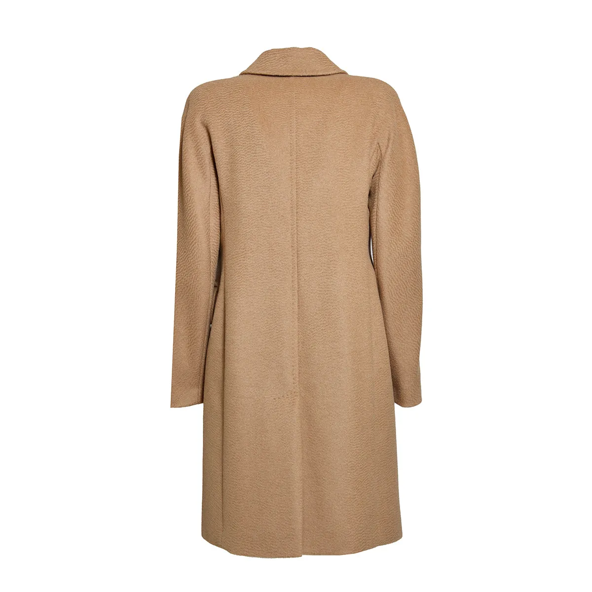 Cappotto Estella in lana vergine e cashmere cammello Max Mara