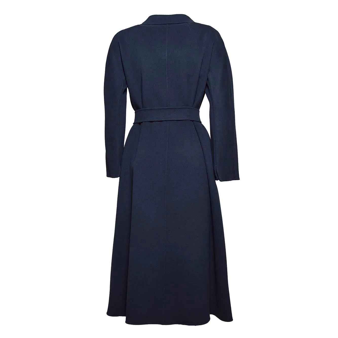 Cappotto Esturia midi in lana vergina blu S Max Mara