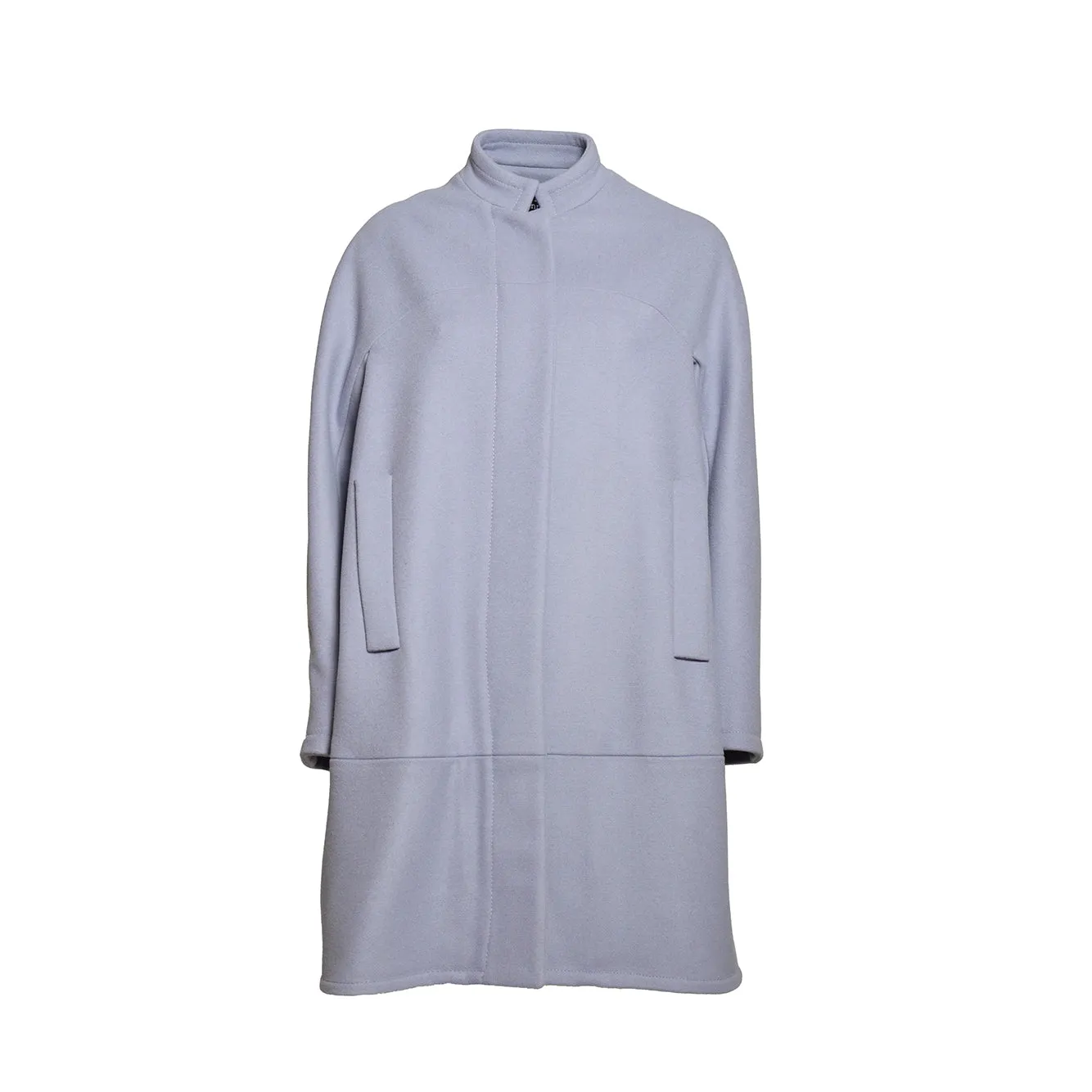 Cappotto Farah in lana vergine lilla Gianluca Capannolo