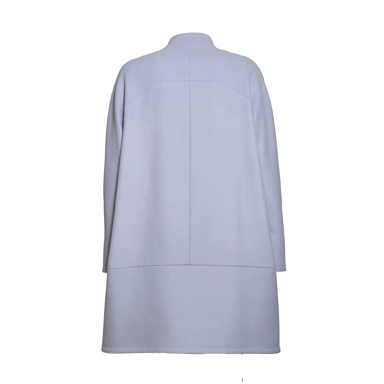 Cappotto Farah in lana vergine lilla Gianluca Capannolo