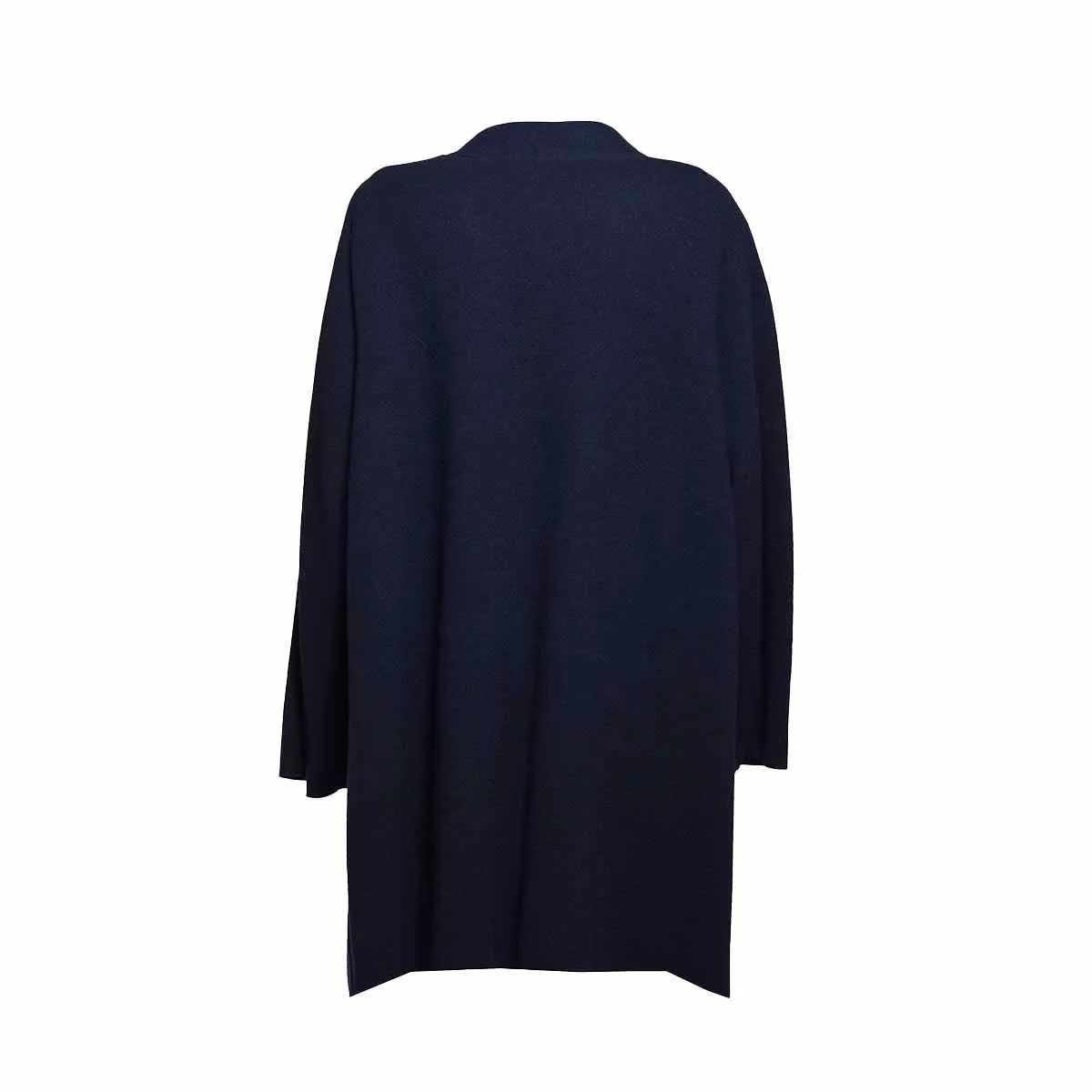 Cappotto Glenda in lana vergine blu navy Barena Venezia