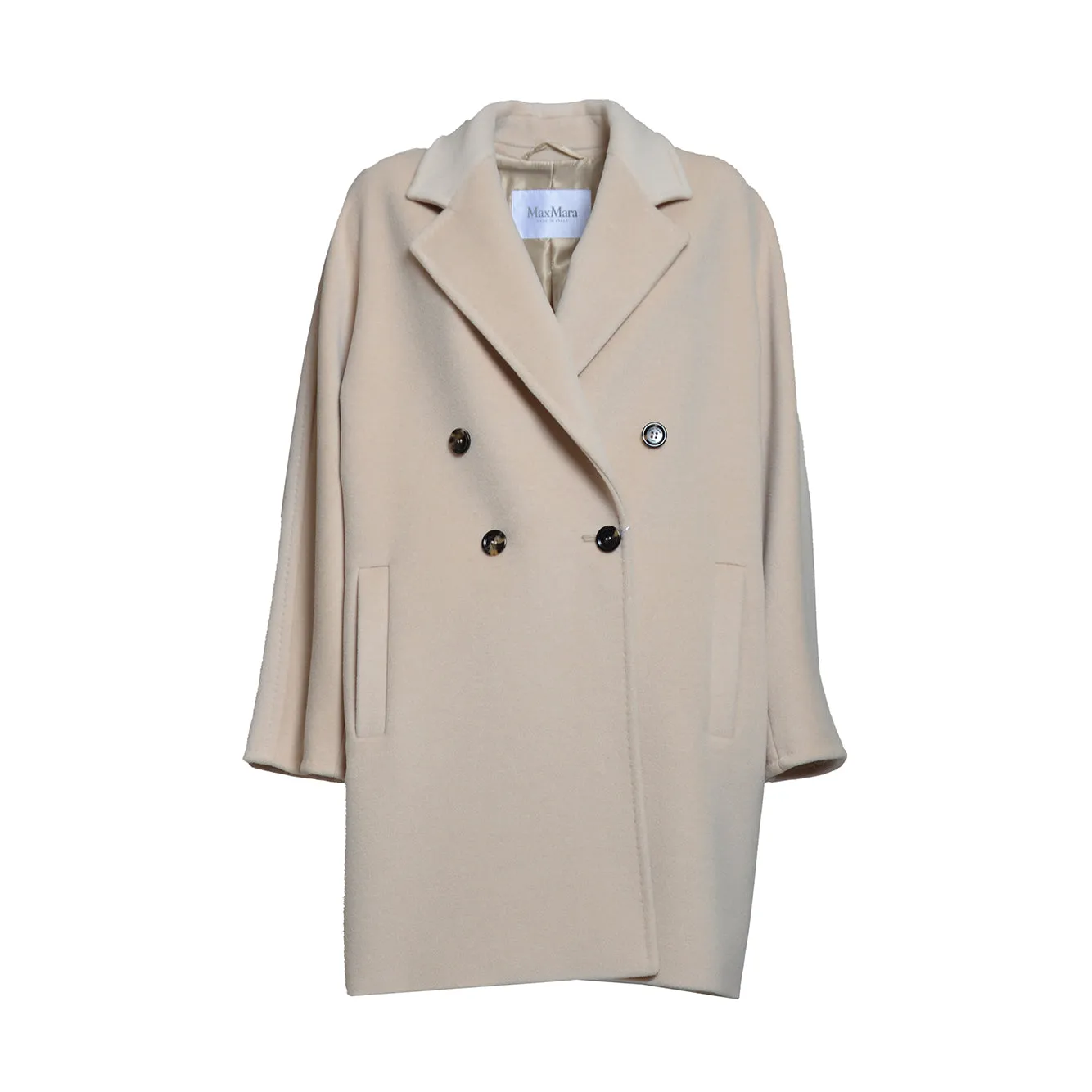 Cappotto Icon Pila in lana e cashmere beige Max Mara