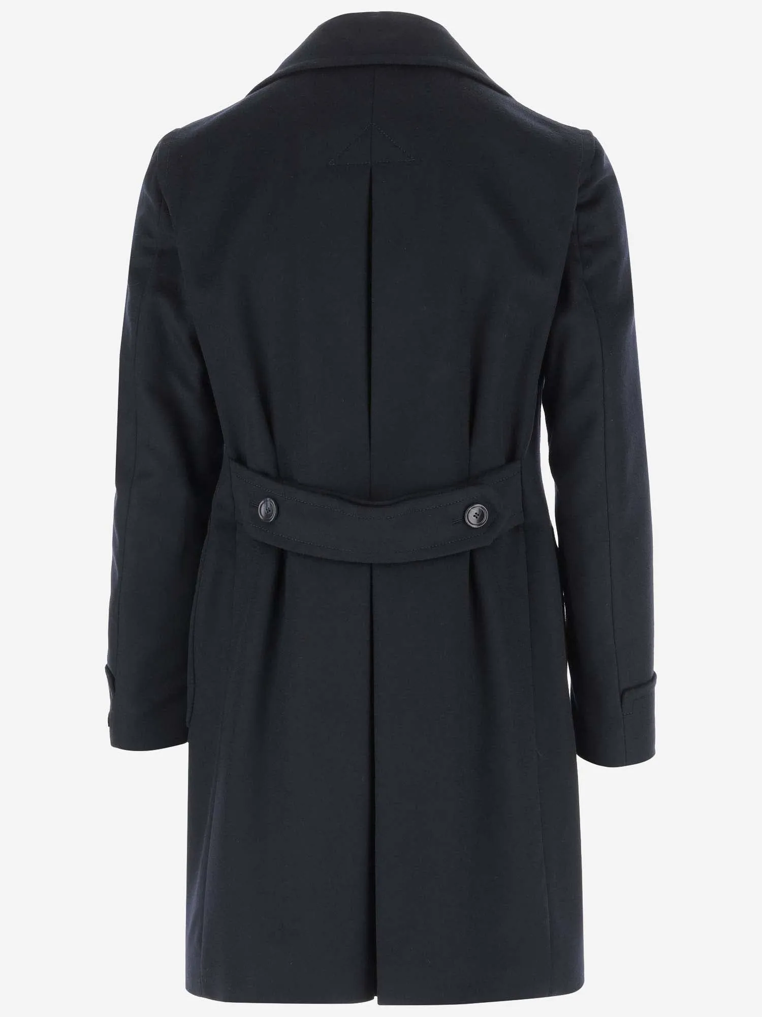 Cappotto in lana a doppio petto di tagliatore
