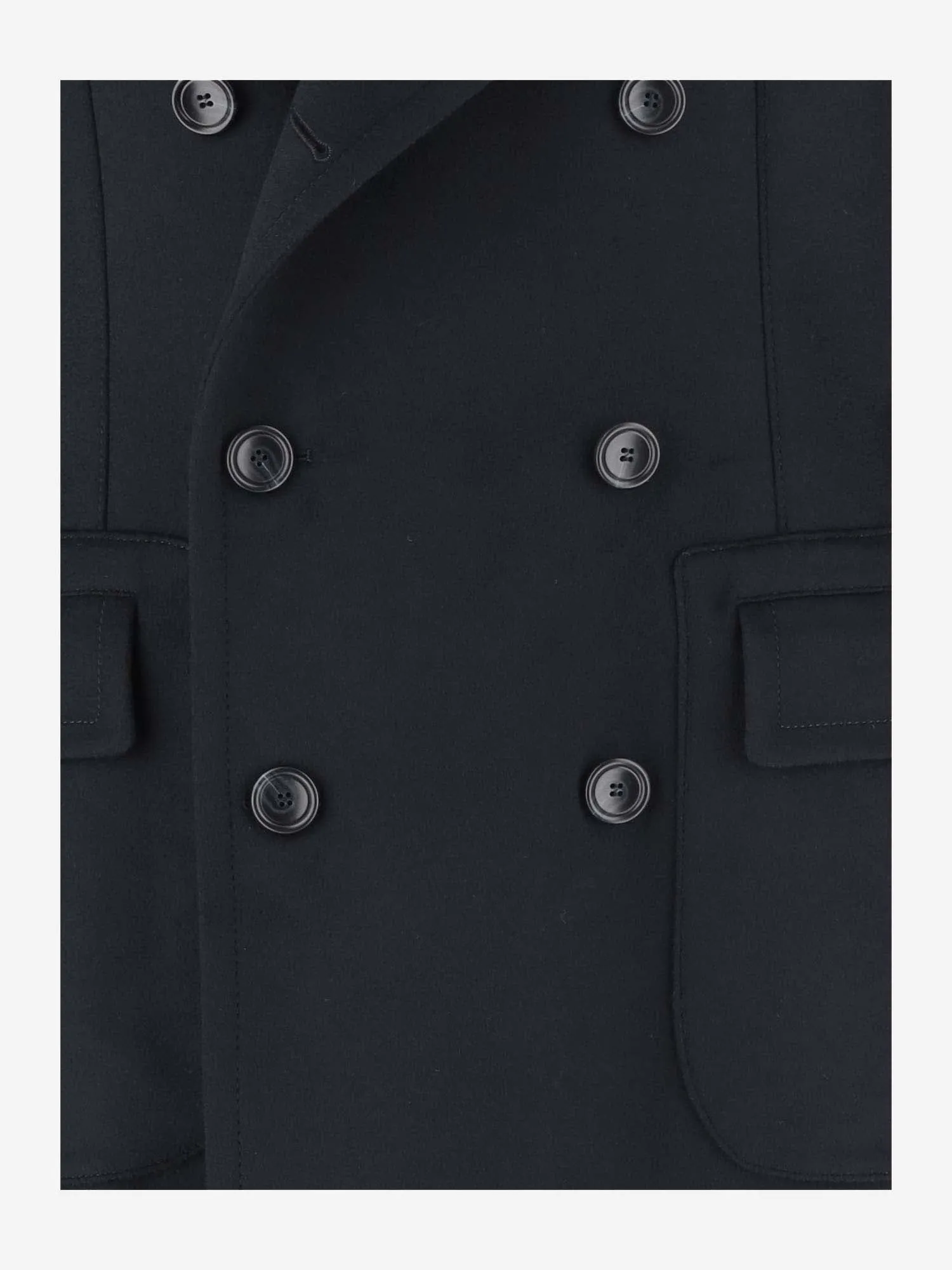 Cappotto in lana a doppio petto di tagliatore