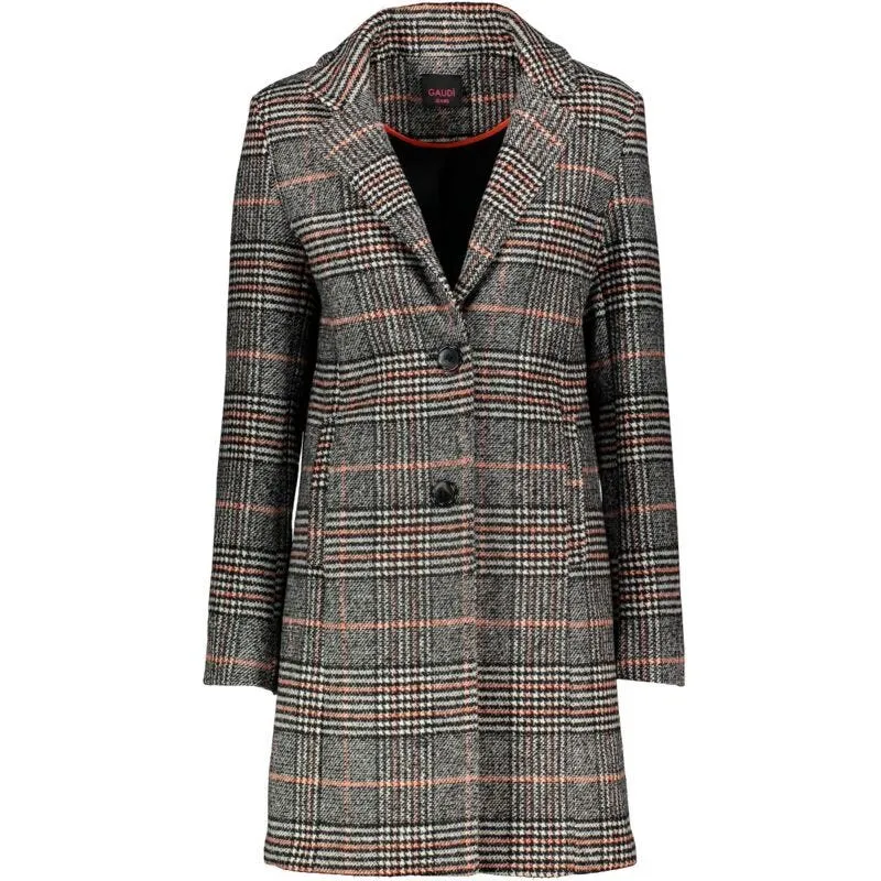 Cappotto in lana check