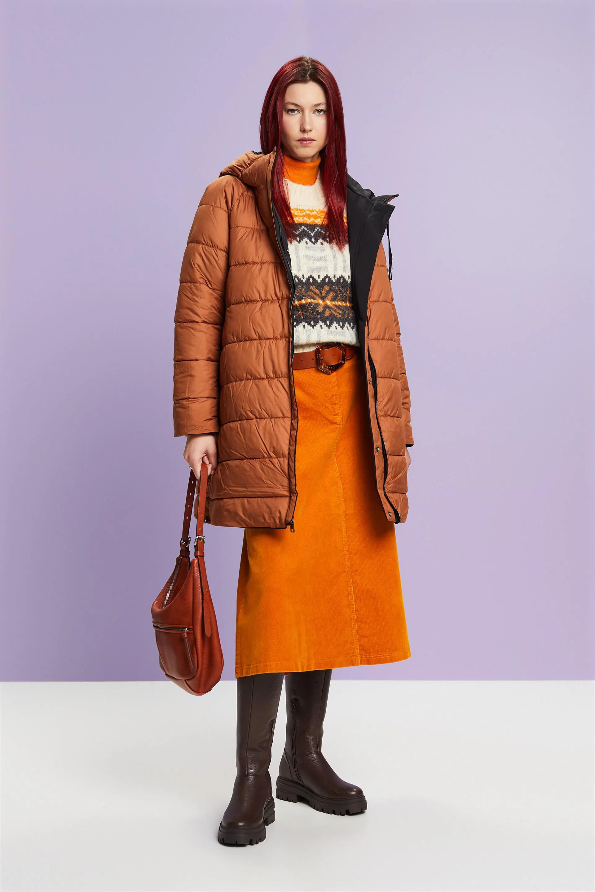 Cappotto in piumino reversibile