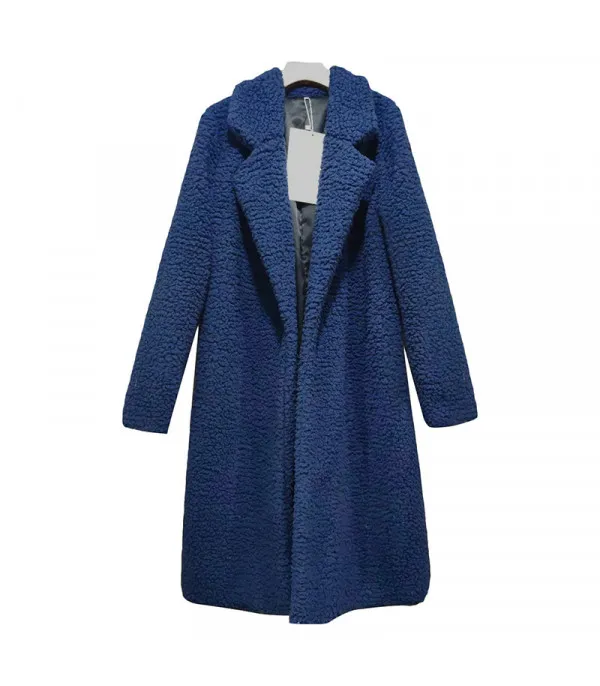 Cappotto lana riccia