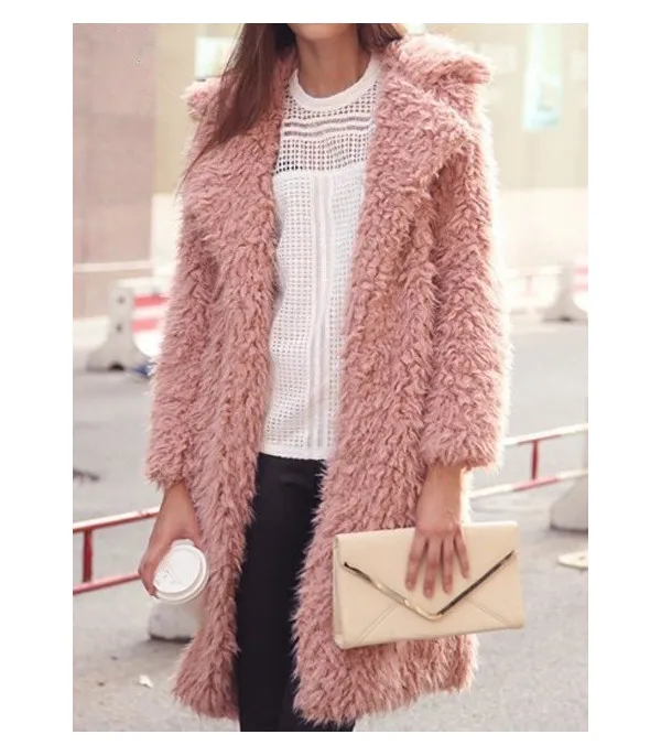 Cappotto lana riccia